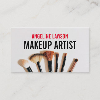 1 Photo Chic & Simple Makeup Artist Affärskort Visitkort