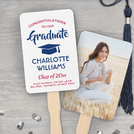 1 Photo Studenten Modern Red White och Blue