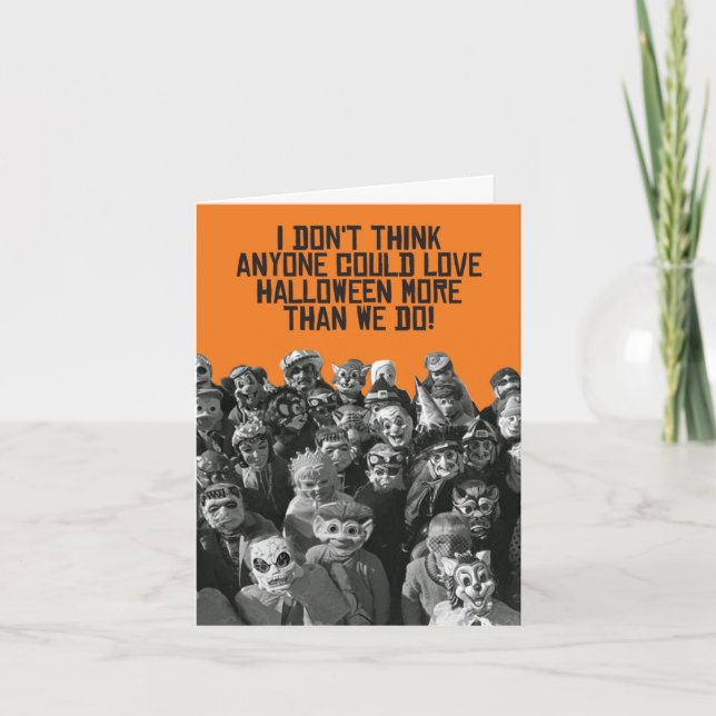 1 roligt Halloween-kort - tjuvlovad av tandläkare Kort (Framsida)