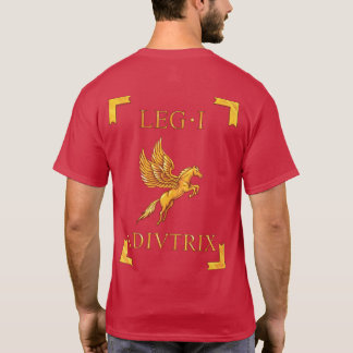 1 romerska Legio mig Adiutrix Vexillum T-tröja Tröja