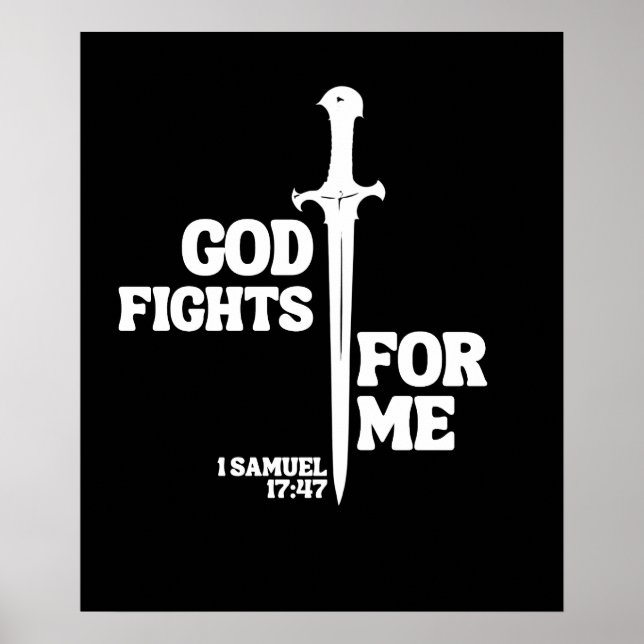 1 Samuel 17:47 Poster (Framsidan)