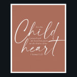 1 Samuel 1:27 Bakgrund för Clay Rust med dubbla Ty Poster<br><div class="desc">För det här barnet har jag bett och Herren har gett mig mitt hjärtliga önskningar. -1 Samuel 1:27 Bakgrund för Clay Rust med dubbla Typsnitt</div>