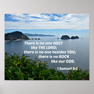 1 Samuel 2:2 Det finns ingen heliga som Herren Poster