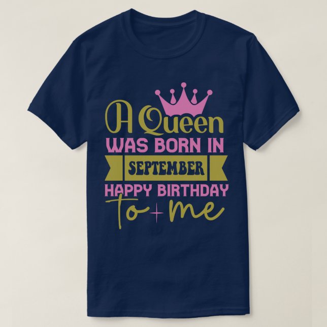 1 september t shirt (Design framsida)