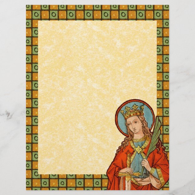 1-sidig St. Barbara of Nicomedia (JP 01) (Framsida)