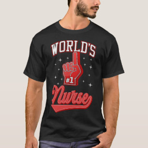 1 Sjuksköterskans världsnummer 1, Nurse Foam Finge T Shirt
