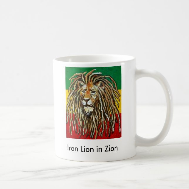 1 stryker lejont i Zion Kaffemugg (Höger)