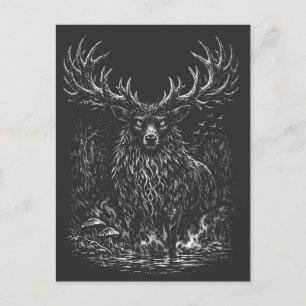 1. The Shadow Stag av BurnsInHell Vykort