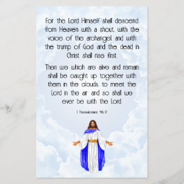 1 Thessaloniki 4:16-17 Flygblad