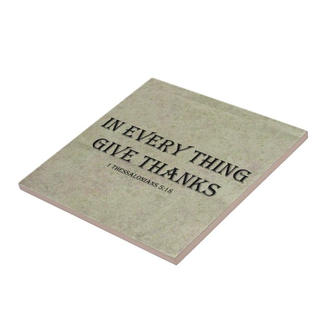 1 Thessaloniki 5:18 Kakelplatta (Sidan)