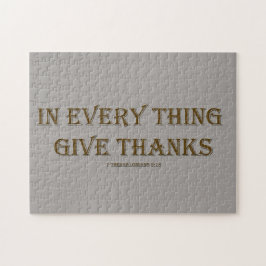 1 Thessaloniki 5:18 Pussel