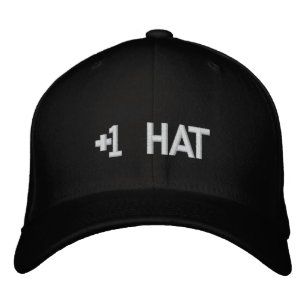 +1 timme broderad keps