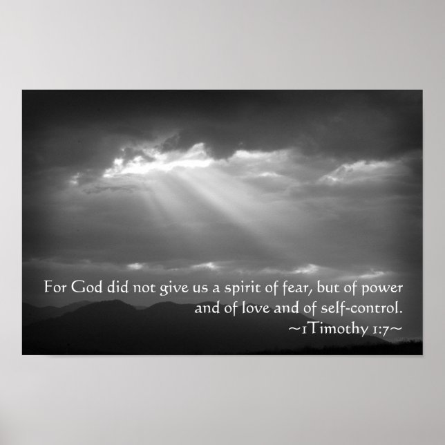 1 Timothy 1:7 Poster (Framsidan)
