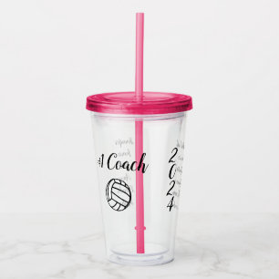 #1-träningsboll med spelare Namn Take Away Mugg