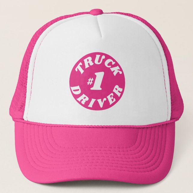 #1 Truck Driver Cap For Girl Women Keps (Framsida)