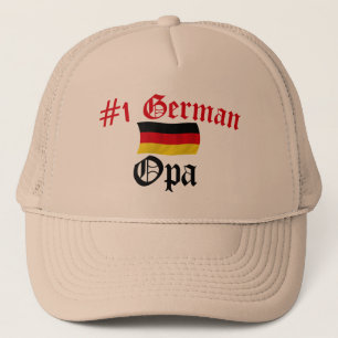 #1 tysk Opa Truckerkeps