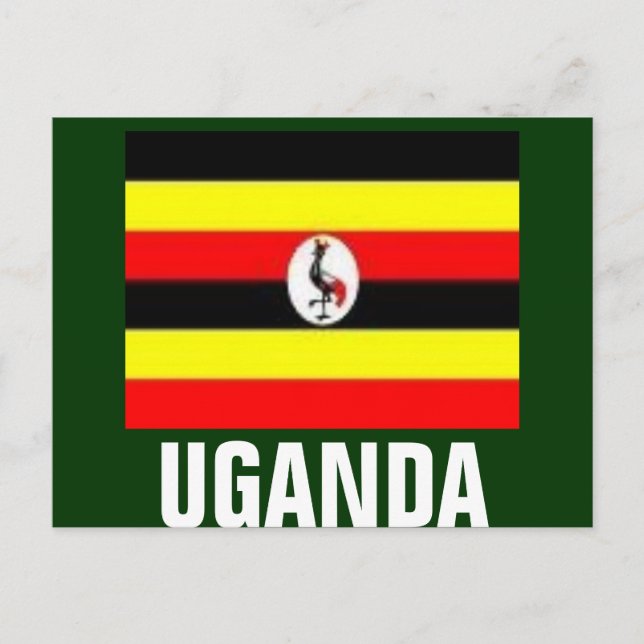 #1 uganda-vykort vykort (Framsida)