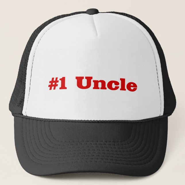 #1 Uncle Hatt Truckerkeps (Framsida)