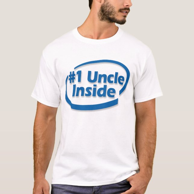 #1 Uncle Insida T-shirt (Framsida)