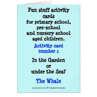 1 val hälsningskort