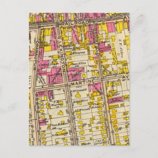 1 Vita slätter Vykort (Framsida)