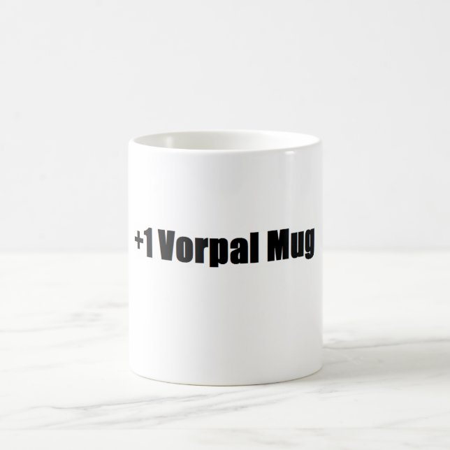 +1 Vorpal mugg av Kaffe-Slakt! (Center)