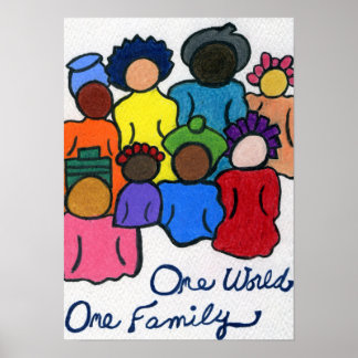 1 World, 1 Family Poster
