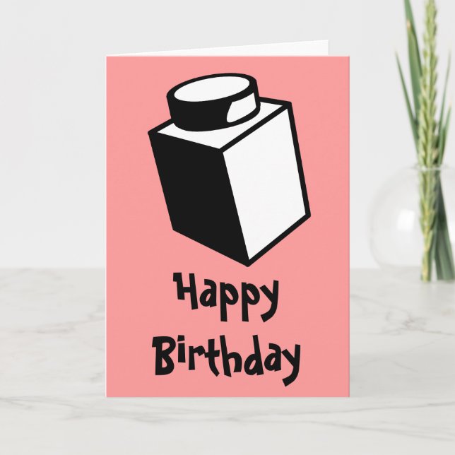 1 x 1 Brick by Customize My Minifig Kort (Framsida)