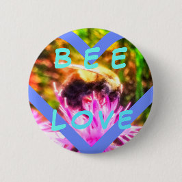 1BEE KÄRLEK MED PIN KNAPP