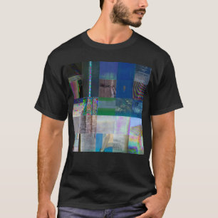 1C9984DA Glitch Art Digital Distortion Vaporwave T Shirt