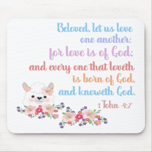 1John4:7 Bibelverse Musmatta