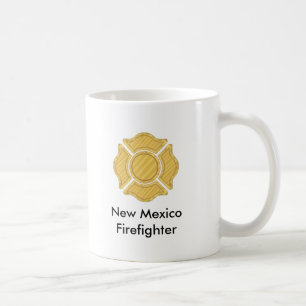 1LOGO11 som är ny - mexico brandman Kaffemugg
