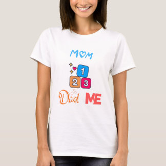 1mamma 2pappa 3 Me T Shirt