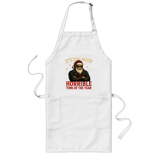 1nkFury - Förfärlig tid på året Tomte Långt Förkläde (Framsidan)