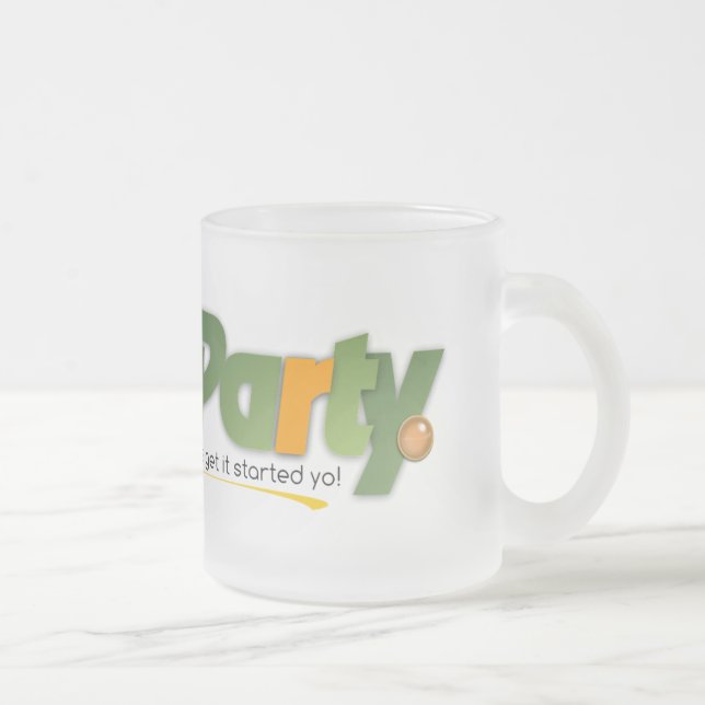 #1Party Frostat Glas Mugg (Höger)