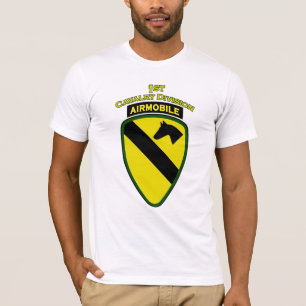 1st Airmobile kavalleri knuffar lappar T-tröja Tee