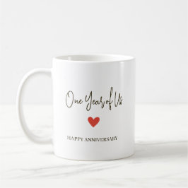 1st Anniversary – One Year of Us Kaffemugg