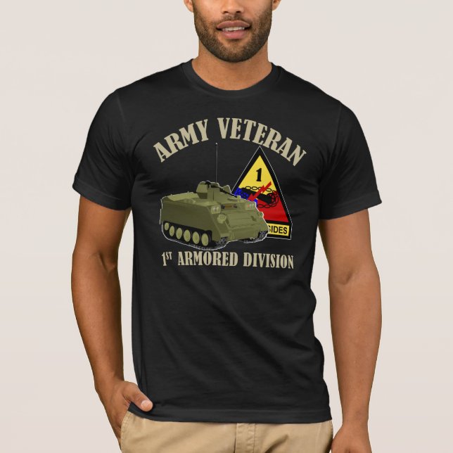1st ANNONSveteran - M113 T Shirt (Framsida)