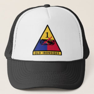 1st Armored uppdelning - GAMMAL IRONSIDES Keps