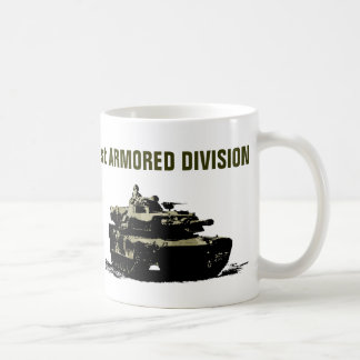 1st ARMORED UPPDELNING Kaffemugg