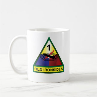1st Armored uppdelning Kaffemugg