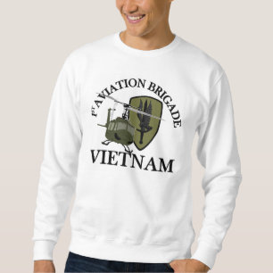 1st AVNBDEVietnam Vet Huey Sweatshirt