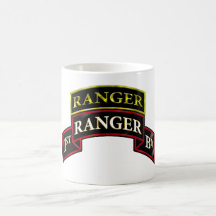 1st bataljon w/Tab för 75:eskogsvaktare Kaffemugg