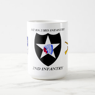 1ST BN 23RD INFANTRY 2ND INFANTRY DIV.MUGG KAFFEMUGG