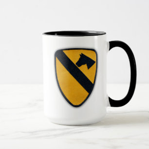 1st Cav Fort Hood för kavalleriuppdelningsluft Mugg