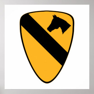 1st Cav lappar Poster