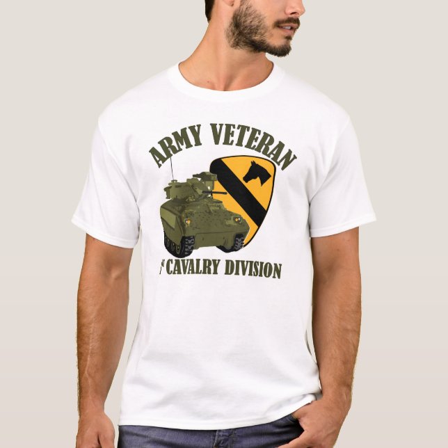 1st Cav Vet - Bradley Tee (Framsida)