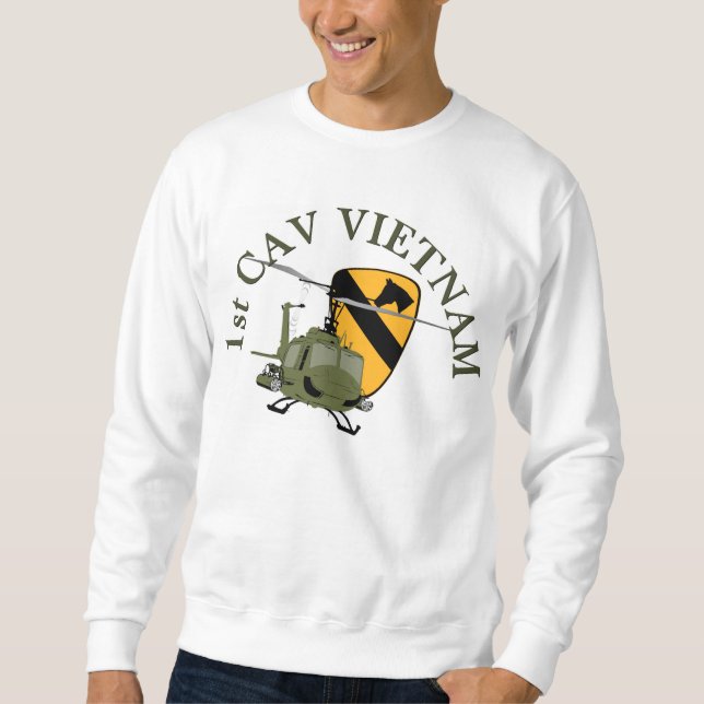 1st Cav Vietnam Sweatshirt (Framsida)