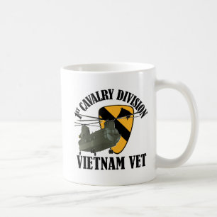 1st Cav Vietnam Vet - CH-47 Kaffemugg