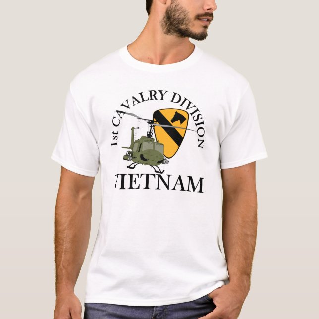 1st Cav Vietnam Vet T-shirt (Framsida)